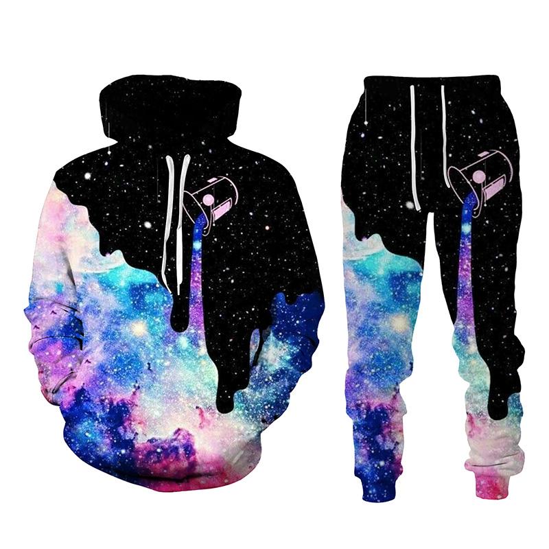 Men' Tracksuits Fall/winter Hooded Sweatshirt Jogging Pants Suit Harajuku Print Long-sleeved Fashion 3D Hoodie Sportswear, Oc-2
Men' Tracksuits Fall/winter Hooded Sweatshirt Jogging Pants Suit Harajuku Print Long-sleeved Fashion 3D Hoodie Sportswear, Oc-2