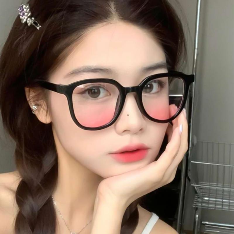 Sunglasses Fashion Gradient Blush Glasses Round Women's Blue Light Blocking Korean Oversized Shades Eyewear Trendy Computer GoggleSungla
Sunglasses Fashion Gradient Blush Glasses Round Women's Blue Light Blocking Korean Oversized Shades Eyewear Trendy Computer GoggleSungla