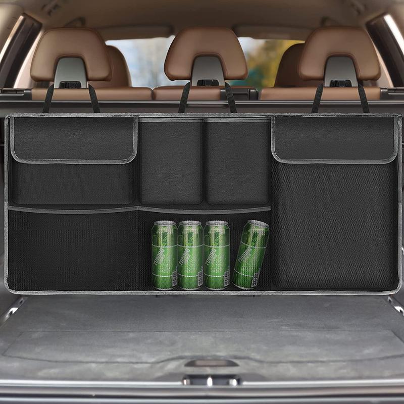 Car Organizer Multi Pocket Trunk Back Seat Hanging Storage Bag Net Stowing Tidying Automobile Travel Accessories
Car Organizer Multi Pocket Trunk Back Seat Hanging Storage Bag Net Stowing Tidying Automobile Travel Accessories