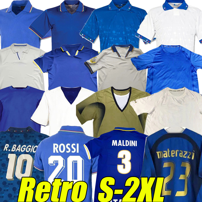 1998 Retro Baggio Maldini Retro SOCCER JERSEYS FOOTBALL SHIRT 1990 1996 1982 ROSSI Schillaci Totti Del Piero 2006 Pirlo Inzaghi buffon ItalyS Cannavaro, 1996 away
1998 Retro Baggio Maldini Retro SOCCER JERSEYS FOOTBALL SHIRT 1990 1996 1982 ROSSI Schillaci Totti Del Piero 2006 Pirlo Inzaghi buffon ItalyS Cannavaro, 1996 away