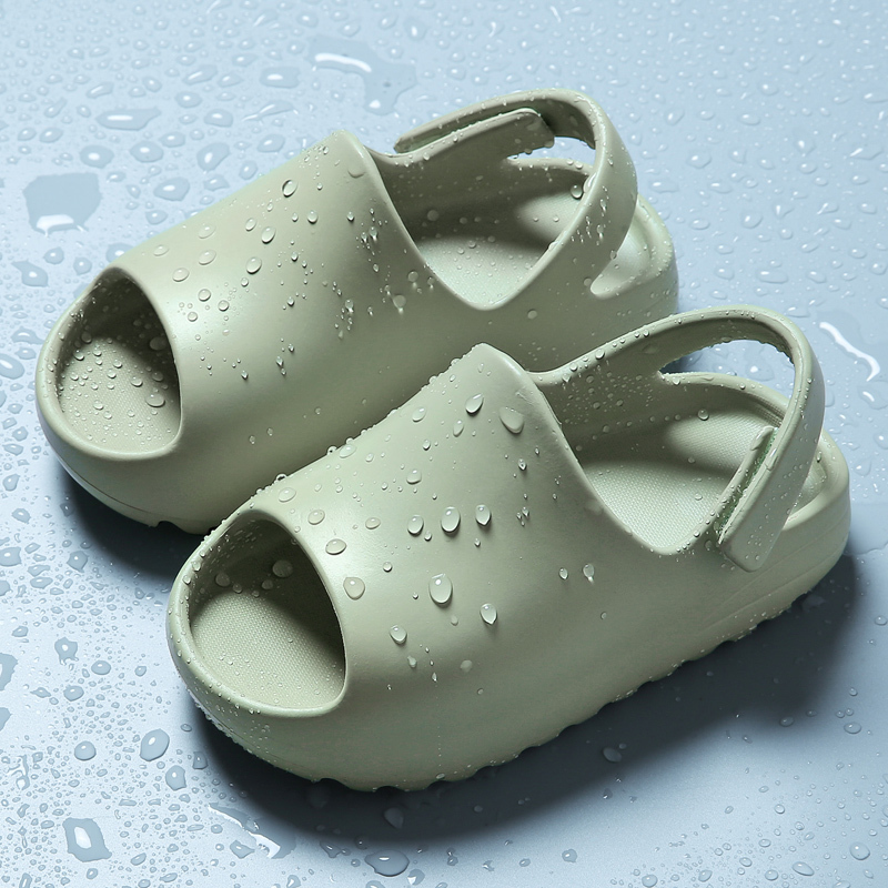 YISHEN Baby Toddler Kids SlipOn Fashion Sandals Boys Girls Beach Summer Slides Bone Resin Children Lightweight Water Shoes 220617