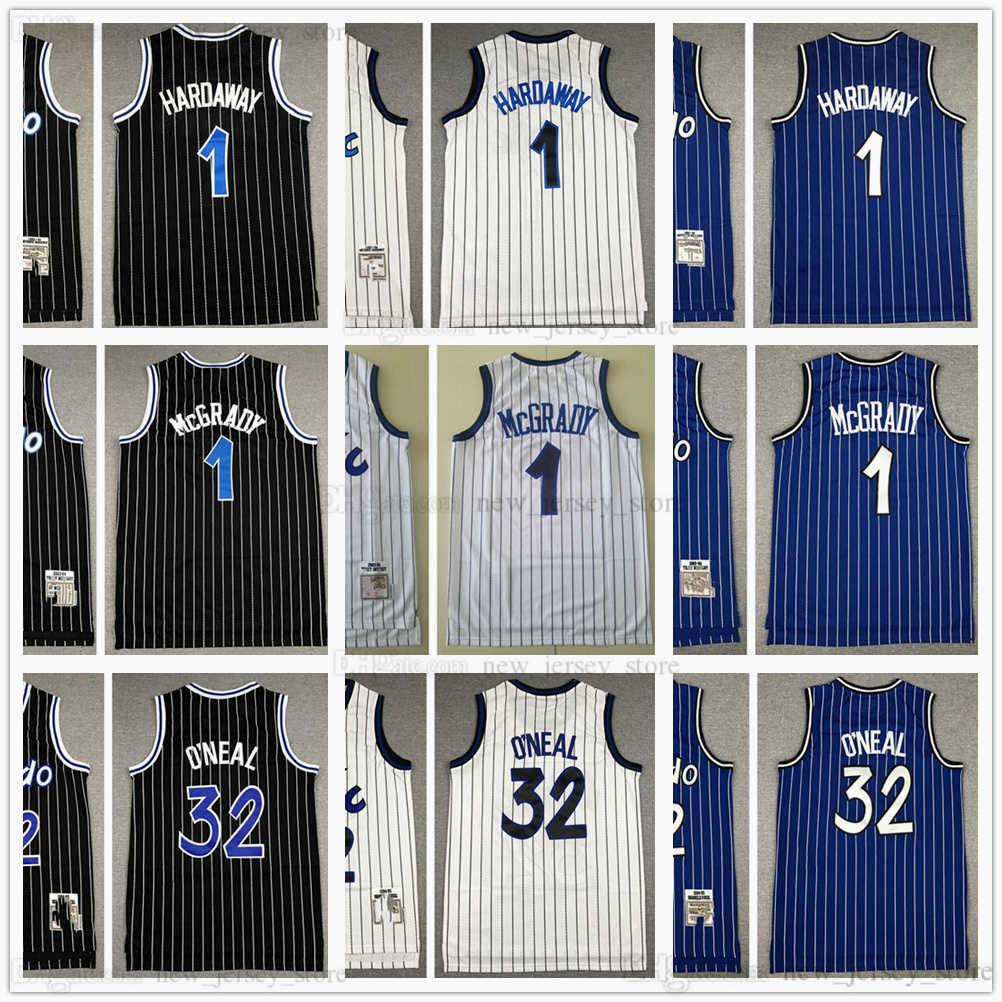 Mitchell and Ness Retro 03-04 Basketball Tracy 1 McGrady Jerseys Stitched Penny 93-94 Hardaway Jersey White Black Blue Stripe Vintage 94-95, As the picture
Mitchell and Ness Retro 03-04 Basketball Tracy 1 McGrady Jerseys Stitched Penny 93-94 Hardaway Jersey White Black Blue Stripe Vintage 94-95, As the picture