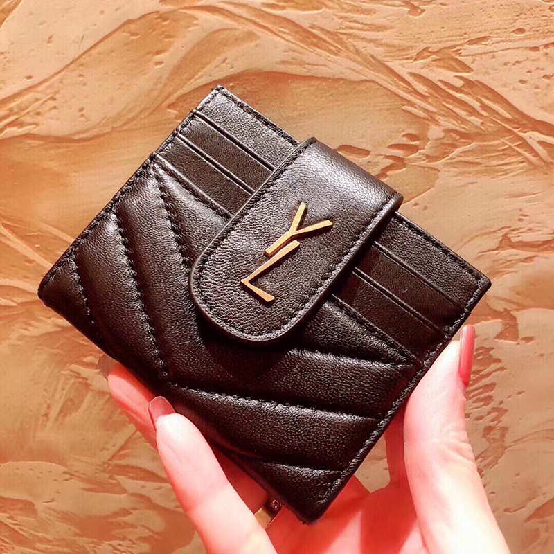 Designer Brand Wallet For Women Fashion Card Holder Mens Coin Pocket Credit Card Purse Womens Small Wallets Classic Letter 2208093D, Black
Designer Brand Wallet For Women Fashion Card Holder Mens Coin Pocket Credit Card Purse Womens Small Wallets Classic Letter 2208093D, Black
