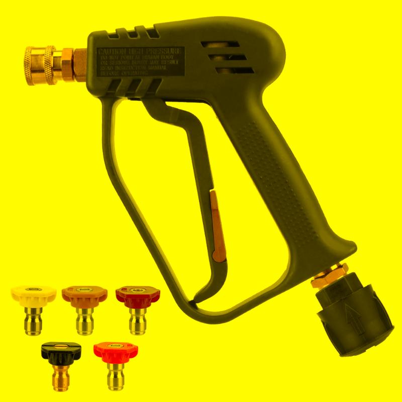 Water Gun & Snow Foam Lance M22 14MM High Pressure Cleaning With 5 Quick Connect For Karcher/Nilfisk Car Color Nozzle KitWater
Water Gun & Snow Foam Lance M22 14MM High Pressure Cleaning With 5 Quick Connect For Karcher/Nilfisk Car Color Nozzle KitWater