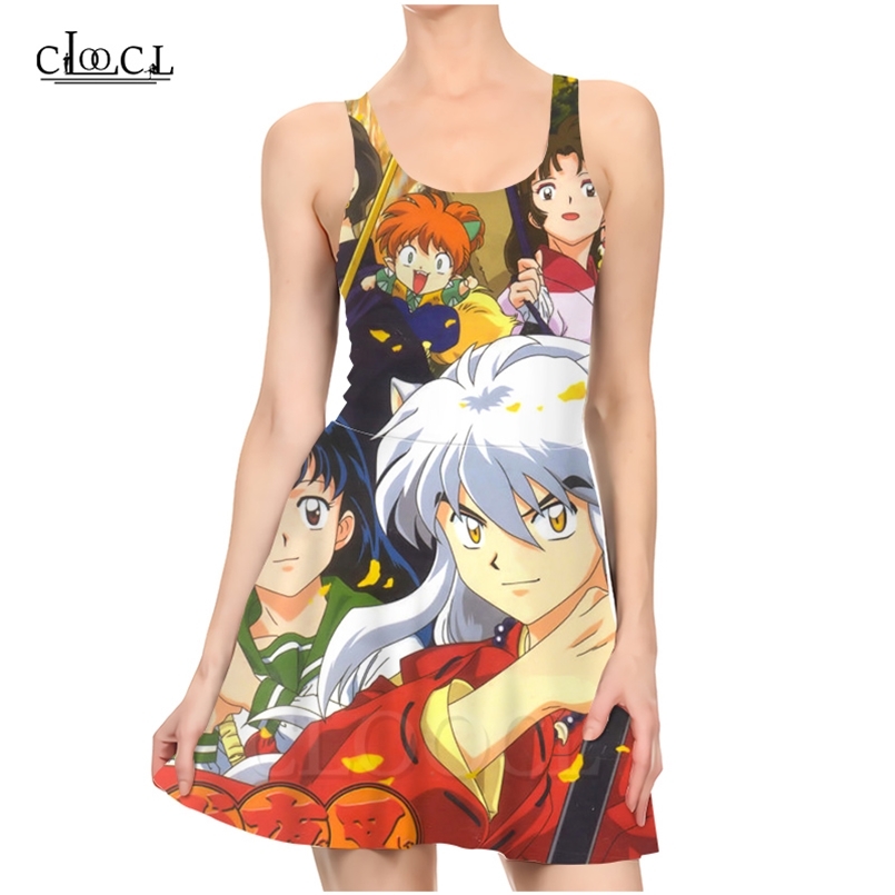Japanese Anime Inuyasha 3D Print Summer Women Casual Fashion Sleeveless Slim Dress 220617, Dress women
Japanese Anime Inuyasha 3D Print Summer Women Casual Fashion Sleeveless Slim Dress 220617, Dress women