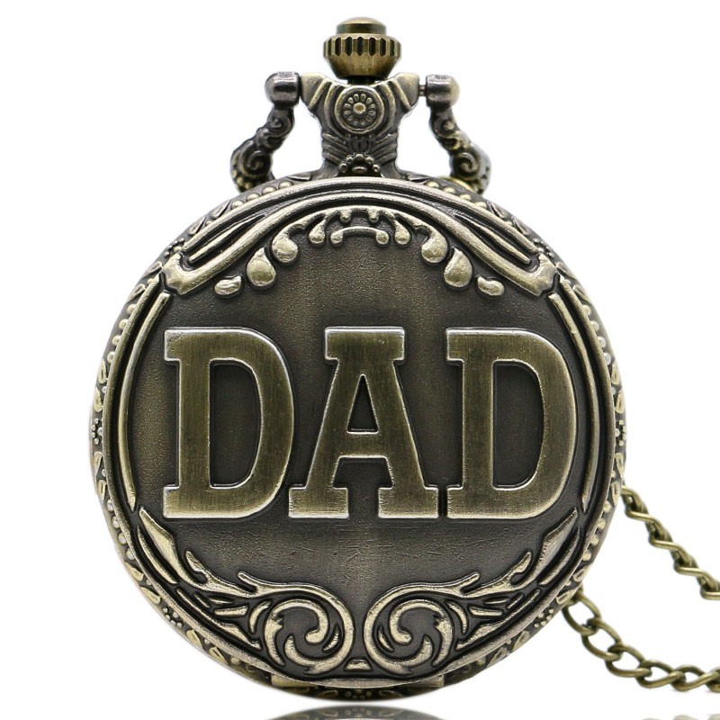 New Arrived Pocket Watch Mens DAD Copper Silver Watches With Chain Hombre Saati Masculino Relogio Gift Clock
New Arrived Pocket Watch Mens DAD Copper Silver Watches With Chain Hombre Saati Masculino Relogio Gift Clock