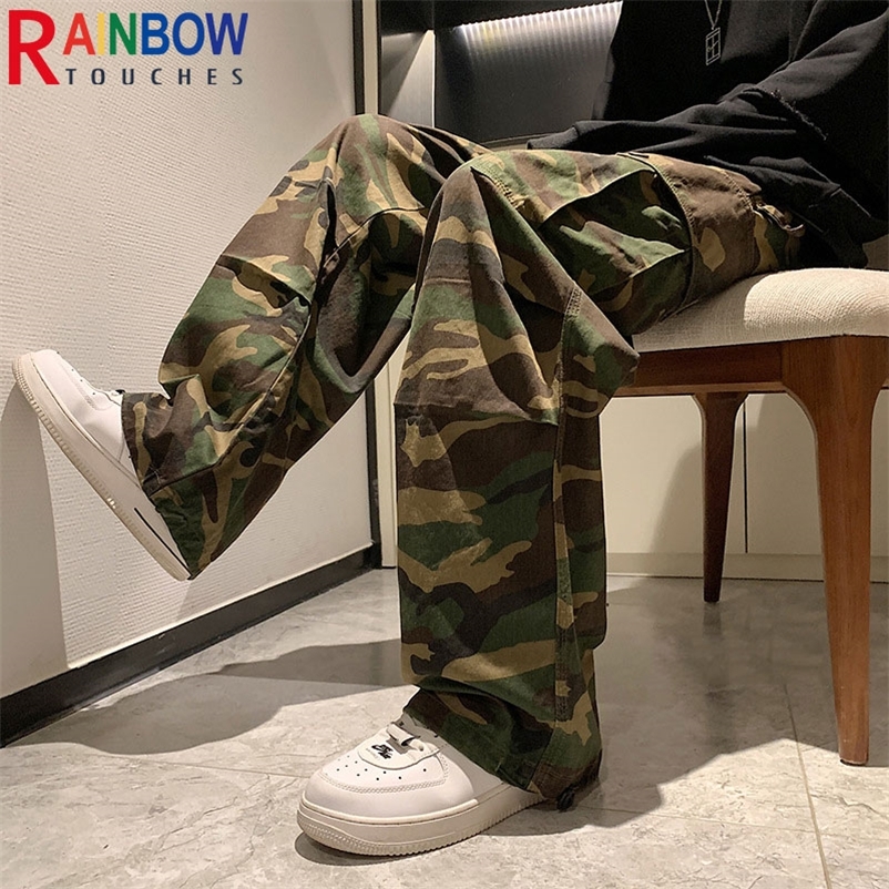 Men's Pants Rainbowtouches Camouflage Fashion Men Cargo Casual Vintage Style Jogging Trendy Oversize Loose Trousers 220826
Men's Pants Rainbowtouches Camouflage Fashion Men Cargo Casual Vintage Style Jogging Trendy Oversize Loose Trousers 220826
