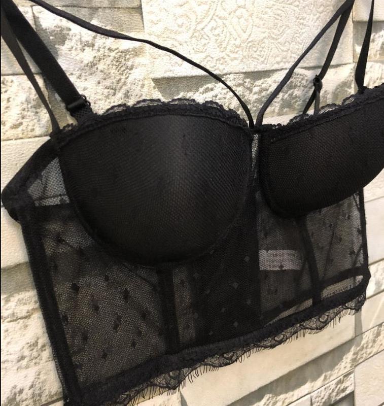 summer sexy Lace Perspective Women's Clothing Bustier Crop Tops Night Club festival bra top vest 220316