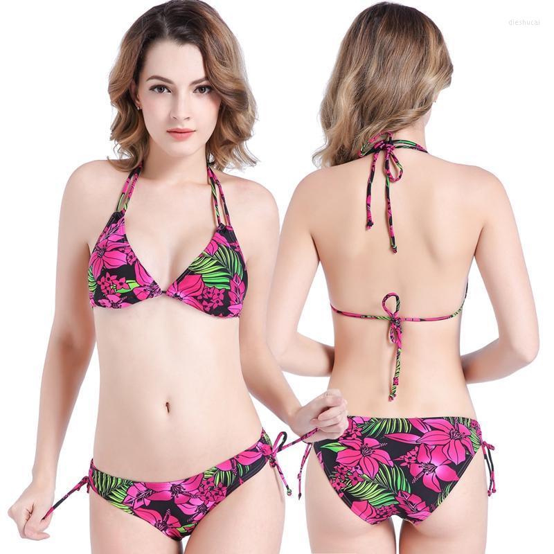 Women's Swimwear Nylon Lycra Fabric Plus Size Bikini Set Fully Lined Most Floral Women Adjustable Neck - Tie Swimsuit
Women's Swimwear Nylon Lycra Fabric Plus Size Bikini Set Fully Lined Most Floral Women Adjustable Neck - Tie Swimsuit