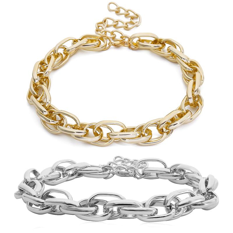 Chokers Big Punk Exaggerated Heavy Metal Thick Chain Choker Necklace Women Goth Fashion Night Club Jewelry Female Chocker Collier
Chokers Big Punk Exaggerated Heavy Metal Thick Chain Choker Necklace Women Goth Fashion Night Club Jewelry Female Chocker Collier