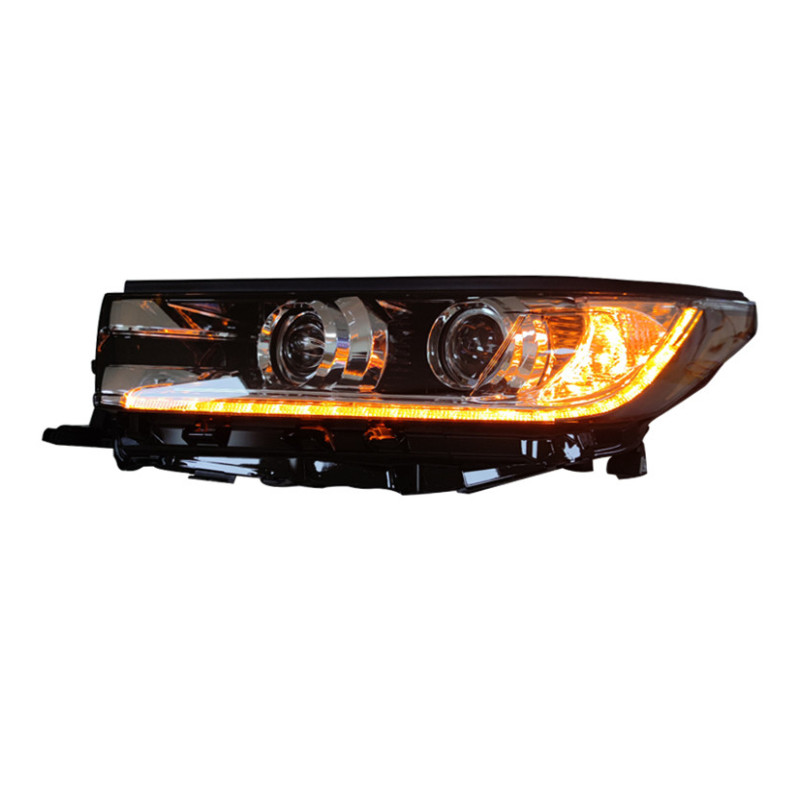 Car Lighting Accessories For Toyota Highlander LED Headlight 20 18-20 LED Turn Signal Angel High Beam Front Lamp