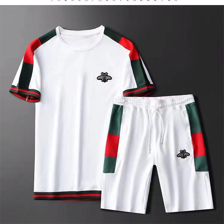 Men's Tracksuits 2022 New Trend Ice men's summer short sleeve T-shirt and shorts two-piece large casual sports suit, Black
Men's Tracksuits 2022 New Trend Ice men's summer short sleeve T-shirt and shorts two-piece large casual sports suit, Black