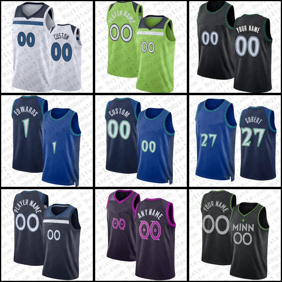 Rudy 27 Gobert 7 Wendell Moore Jr. 1 Anthony Edwards Custom Basketball Jerseys Karl Anthony 32 Towns 0 D 'Angelo Russell Naz Reid Jaylen Nowell Taurean Prince Jersey, Mens
Rudy 27 Gobert 7 Wendell Moore Jr. 1 Anthony Edwards Custom Basketball Jerseys Karl Anthony 32 Towns 0 D 'Angelo Russell Naz Reid Jaylen Nowell Taurean Prince Jersey, Mens