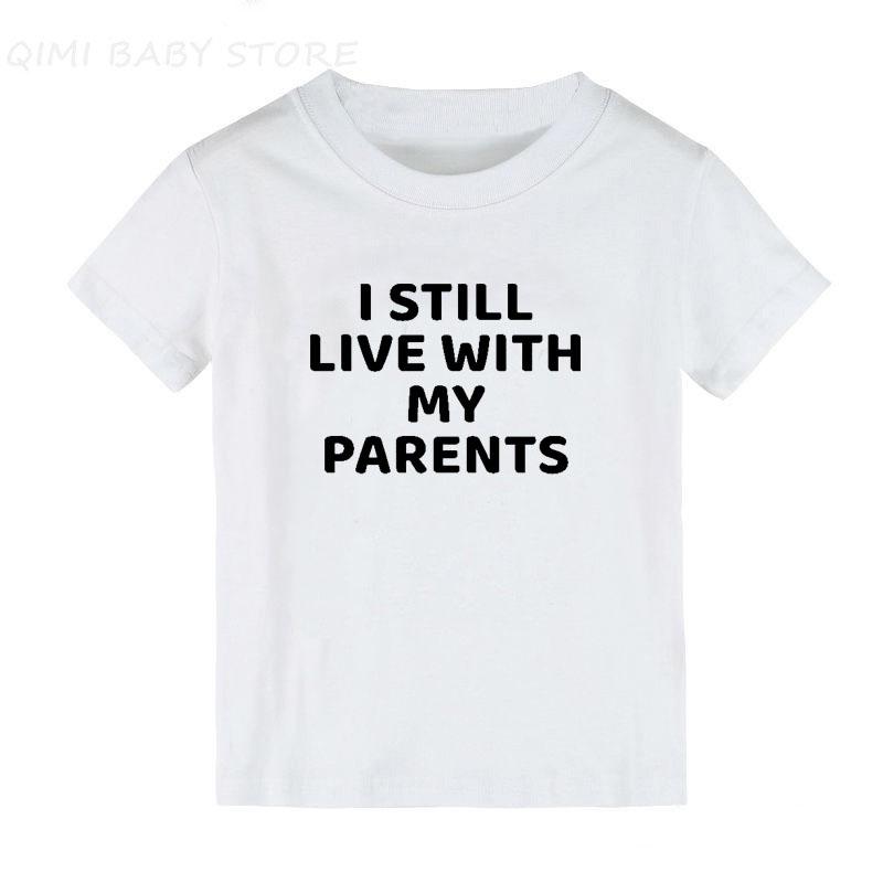 T-shirts Still Live With My Parents Baby Boys T Shirt Summer Infant Kids Girls Cotton Clothes Toddler Letter Tops BlouseT-shirts, Black
T-shirts Still Live With My Parents Baby Boys T Shirt Summer Infant Kids Girls Cotton Clothes Toddler Letter Tops BlouseT-shirts, Black