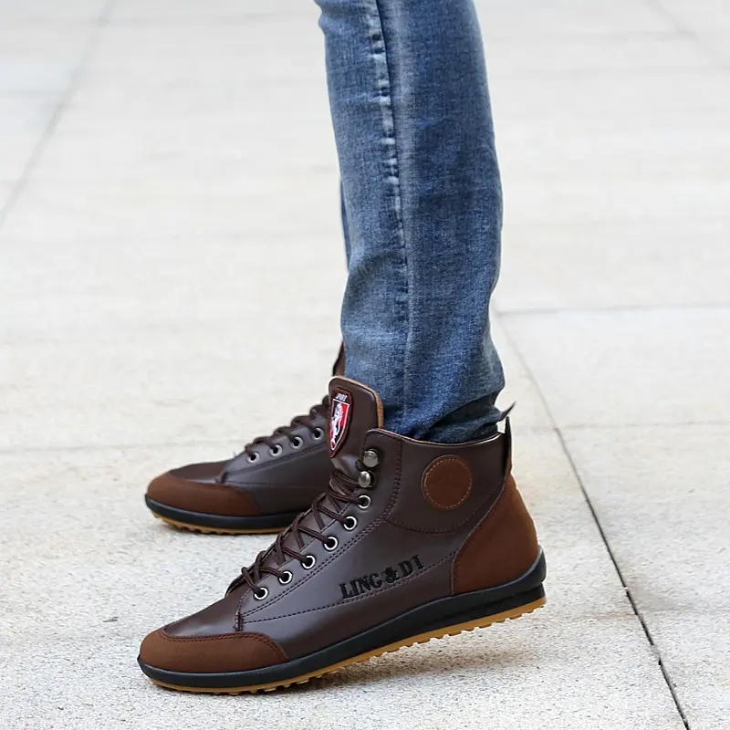 Zhongbang Driving Shoes Men PU Color Matching Ankle Round Toe Classic Fashion Daily Street Series European and American Lace-up Casual Sports Shoes HM392, Clear
Zhongbang Driving Shoes Men PU Color Matching Ankle Round Toe Classic Fashion Daily Street Series European and American Lace-up Casual Sports Shoes HM392, Clear