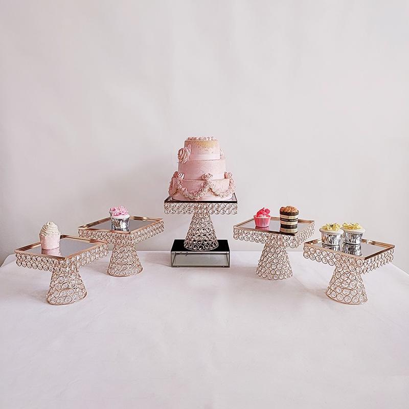 Other Bakeware 1pcs-5pcs /lot Style Crystal Cake Stand Set Metal Mirror Cupcake Decorations Dessert Pedestal Wedding Party
Other Bakeware 1pcs-5pcs /lot Style Crystal Cake Stand Set Metal Mirror Cupcake Decorations Dessert Pedestal Wedding Party