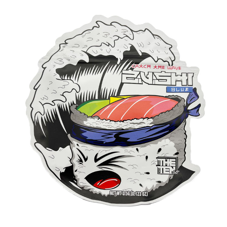 In Stock The Ten Co Blue Zushi Mylar Bags v3 3.5g Die-Cut Heat Sealable aluminum foil cali pack with zipper
In Stock The Ten Co Blue Zushi Mylar Bags v3 3.5g Die-Cut Heat Sealable aluminum foil cali pack with zipper