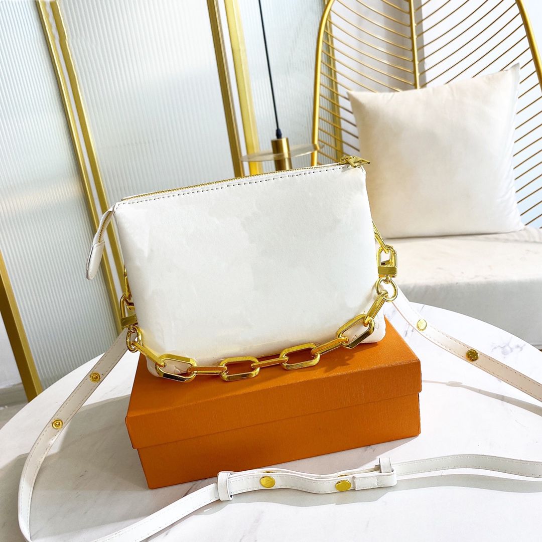 Mini COUSSIN BB Cushion Shoulder Bag Chunky handbsg Gold color chain Designers Monograms Embossed Leather Flap Luxury Cruise Crossbody handbags, Other
Mini COUSSIN BB Cushion Shoulder Bag Chunky handbsg Gold color chain Designers Monograms Embossed Leather Flap Luxury Cruise Crossbody handbags, Other
