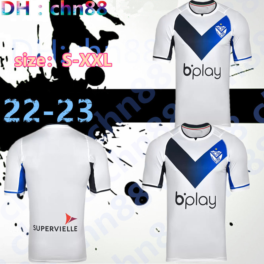 2022 Vélez Velez Sarsfield Men Soccer Jerseys PRATTO PERRONE LUCERO ORTEGA JANSON GIANETTI JARA GUIDARA Football Shirt Short Sleeve, 22-23 home
2022 Vélez Velez Sarsfield Men Soccer Jerseys PRATTO PERRONE LUCERO ORTEGA JANSON GIANETTI JARA GUIDARA Football Shirt Short Sleeve, 22-23 home
