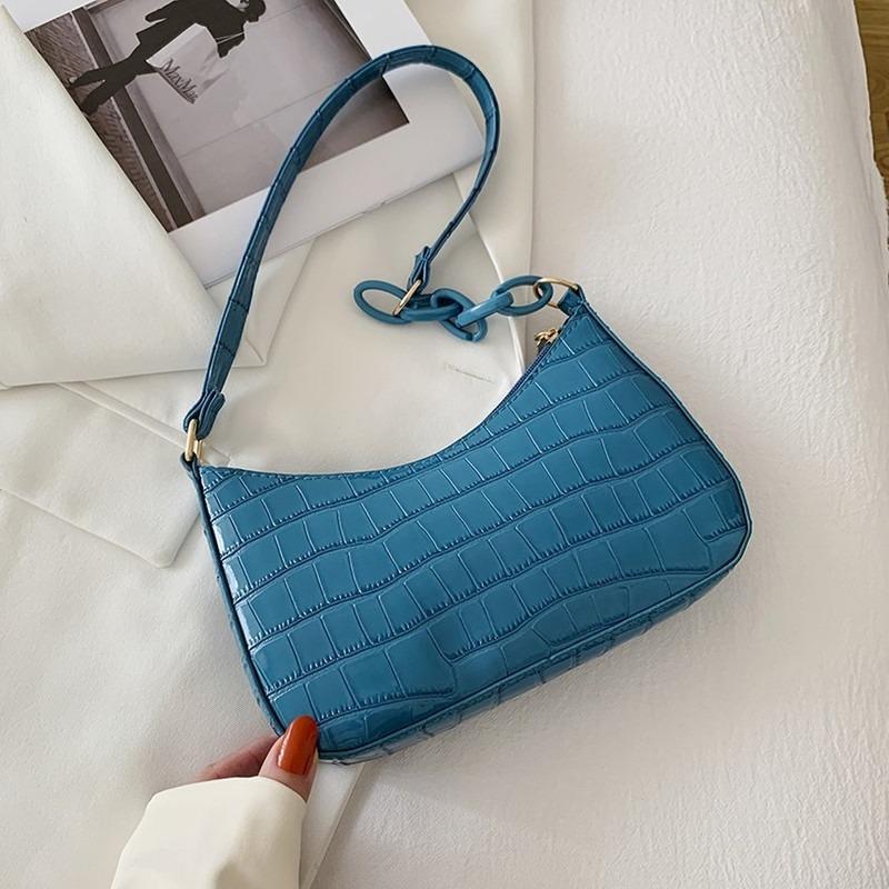 Evening Bags Retro Crocodile Pattern Shoulder Bag For Women 2022 PU Leather French Underarm Luxury Fashion Design Handbag Lady PurseEvening, Brown
Evening Bags Retro Crocodile Pattern Shoulder Bag For Women 2022 PU Leather French Underarm Luxury Fashion Design Handbag Lady PurseEvening, Brown