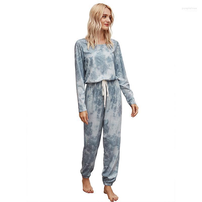 Women' Set 2022 Tie Dye Print Slim Fitted Sweatshirt Top And Long Pants Autumn Sleeve Women Two Piece Outfits Tracksuits
Women' Set 2022 Tie Dye Print Slim Fitted Sweatshirt Top And Long Pants Autumn Sleeve Women Two Piece Outfits Tracksuits