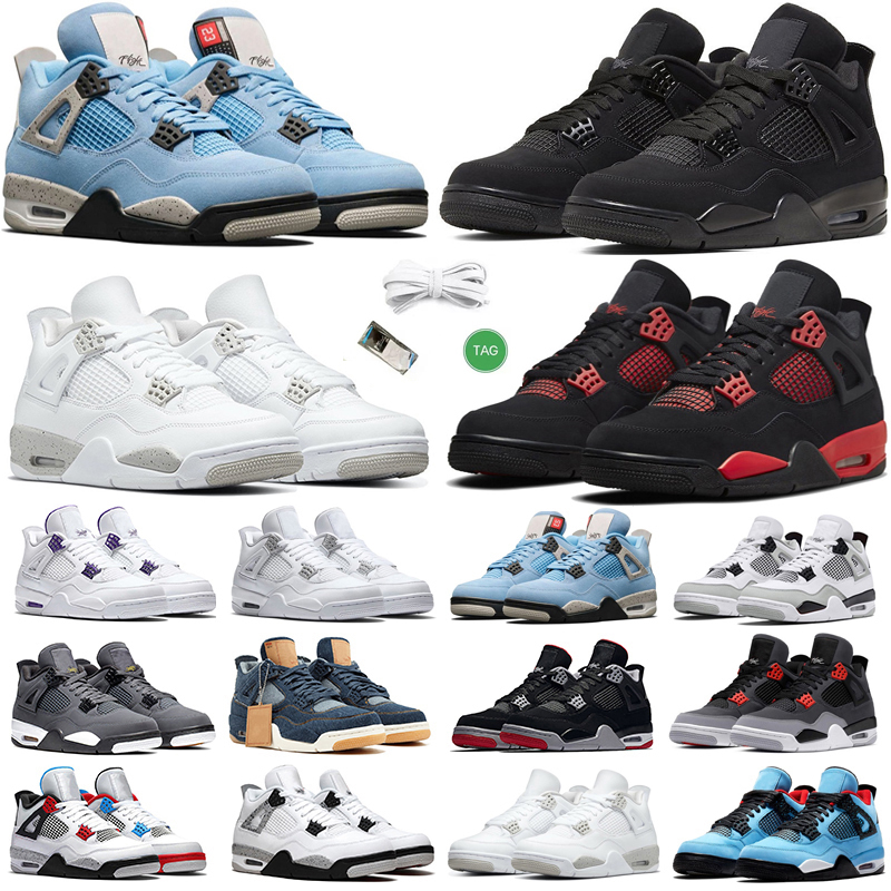 4 Jumpman 4s men women Basketball Shoes Red Thunder Black Cat Sail Lightning Canvas Infrared White Oreo UNC Blue Metallic Royalty men, Color#39
4 Jumpman 4s men women Basketball Shoes Red Thunder Black Cat Sail Lightning Canvas Infrared White Oreo UNC Blue Metallic Royalty men, Color#39