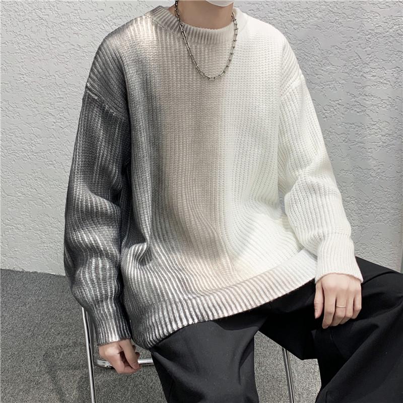 Men' Sweaters Gradient Tie-Dye Crew Neck Sweater Men Grunge Winter Clothes Knit Fashion High Street Retro Pullover Jumper Kpop TopsMen, Blue
Men' Sweaters Gradient Tie-Dye Crew Neck Sweater Men Grunge Winter Clothes Knit Fashion High Street Retro Pullover Jumper Kpop TopsMen, Blue
