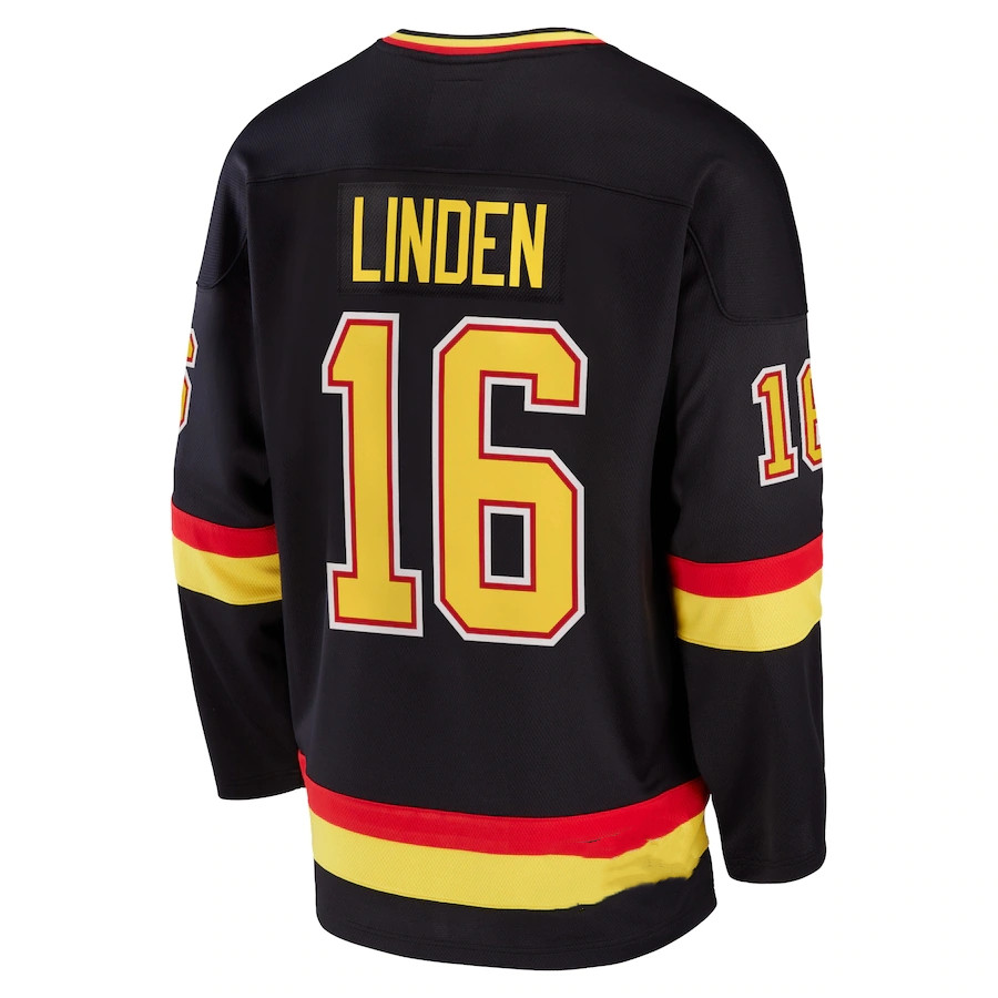 Hockey Jerseys Trevor Linden 16 Bure 10 Elias Pettersson 40 Black Color Size M-XXXL Stitched Men
Hockey Jerseys Trevor Linden 16 Bure 10 Elias Pettersson 40 Black Color Size M-XXXL Stitched Men