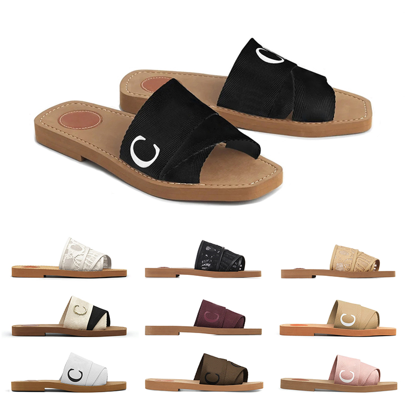 designer canvas slippers Women Woody Mules flat sandals rubber slides white black pink Sail bordeaux lace Lettering Fabric womens summer outdoor shoes, 10
designer canvas slippers Women Woody Mules flat sandals rubber slides white black pink Sail bordeaux lace Lettering Fabric womens summer outdoor shoes, 10