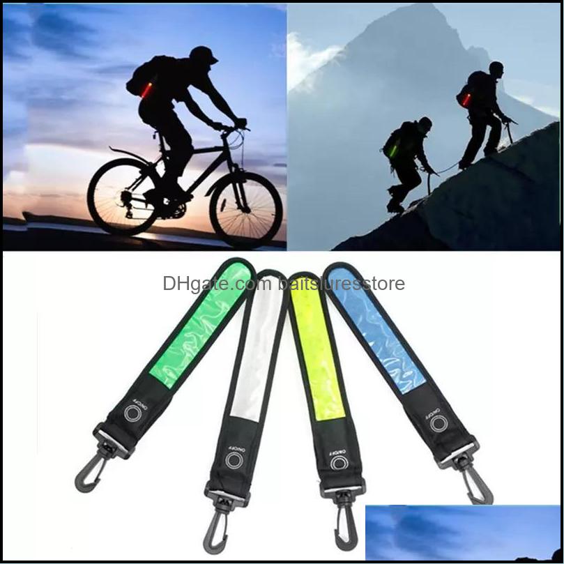 Elbow Knee Pads Sports Safety Athletic Outdoor Accs Outdoors Light Reflective Belt Strap Night Dh1Ut, Green
Elbow Knee Pads Sports Safety Athletic Outdoor Accs Outdoors Light Reflective Belt Strap Night Dh1Ut, Green