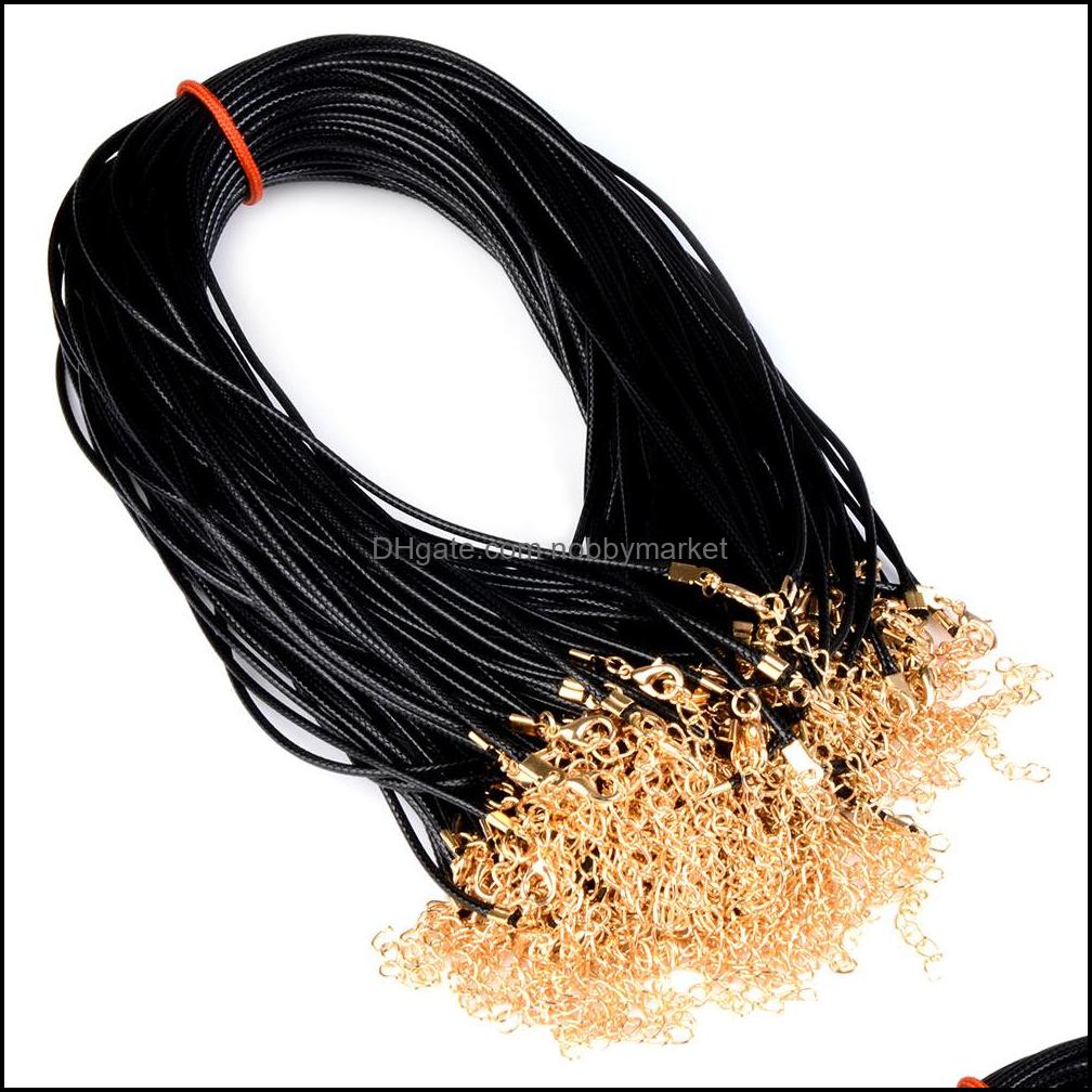 20Pcs/Lot 45+5Cm Leather String Cord Wax Braided 1.5/2Mm Rope Adjustable Chain Lobster Clasp Necklaces Pendant Jewelry Findings Drop Deliver
20Pcs/Lot 45+5Cm Leather String Cord Wax Braided 1.5/2Mm Rope Adjustable Chain Lobster Clasp Necklaces Pendant Jewelry Findings Drop Deliver