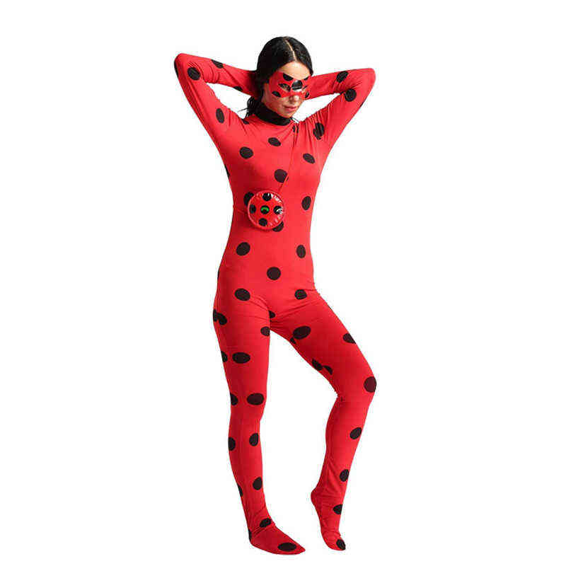 Adult Kids Cosplay Come Children Halloween For Girl Birthday Party Fancy Clothes Bug Jumpsuits With Mask L220715