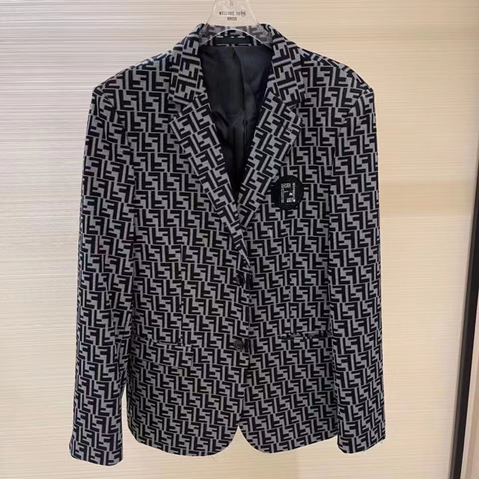 FF018 Womens Suits & Blazers Tide Brand High-Quality Retro Fashion designer Flowers serpentine Series Suit Jacket Lion Double-Breasted Slim Plus Size Women' Clothing, Black
FF018 Womens Suits & Blazers Tide Brand High-Quality Retro Fashion designer Flowers serpentine Series Suit Jacket Lion Double-Breasted Slim Plus Size Women' Clothing, Black
