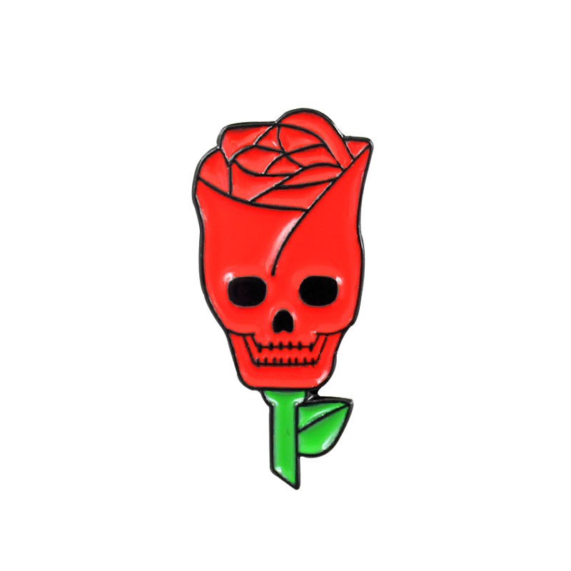 Cartoon Fashion Simulation Rose Brooches Skull Smiley Alloy Badge Creative Brooch Denim Shirt Collar Pin Wholesale
Cartoon Fashion Simulation Rose Brooches Skull Smiley Alloy Badge Creative Brooch Denim Shirt Collar Pin Wholesale