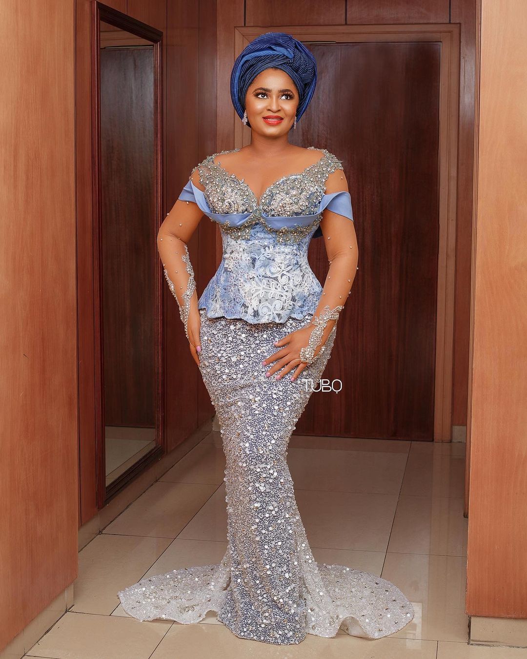 2022 Plus Size Arabic Aso Ebi Luxurious Mermaid Sexy Prom Dresses Beaded Crystals Evening Formal Party Second Reception Birthday Engagement Gowns Dres