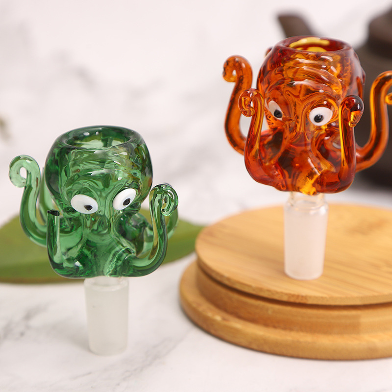 Colorful Glass Octopus Bowl 14mm 18mm Male Hookah Thick Water Bong Bowls Piece for Tobacco Herb Smoking Pipes
Colorful Glass Octopus Bowl 14mm 18mm Male Hookah Thick Water Bong Bowls Piece for Tobacco Herb Smoking Pipes