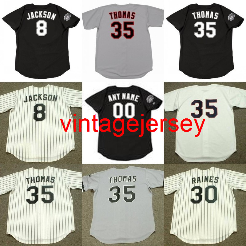 8 BO JACKSON 35 FRANK THOMAS 30 TIM RAINES 45 MICHAEL Baseball Jersey men youth women
8 BO JACKSON 35 FRANK THOMAS 30 TIM RAINES 45 MICHAEL Baseball Jersey men youth women