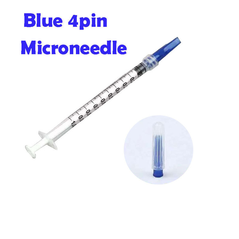 Mini Blue Hand Microneedle Injection 4pin Micro Needle Injector with Syringe for Face Around Eye Neck Anti Wrinkle&Black Eye 220718
Mini Blue Hand Microneedle Injection 4pin Micro Needle Injector with Syringe for Face Around Eye Neck Anti Wrinkle&Black Eye 220718