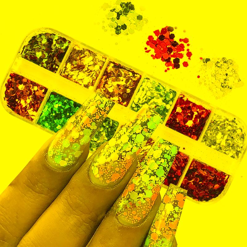 Nail Glitter 1Box Mirror Holographic Laser Sequins Flakes Hexagon Mermaid Spangle Paillette Acrylic Gel Art Decoration TRRJNailNail
Nail Glitter 1Box Mirror Holographic Laser Sequins Flakes Hexagon Mermaid Spangle Paillette Acrylic Gel Art Decoration TRRJNailNail