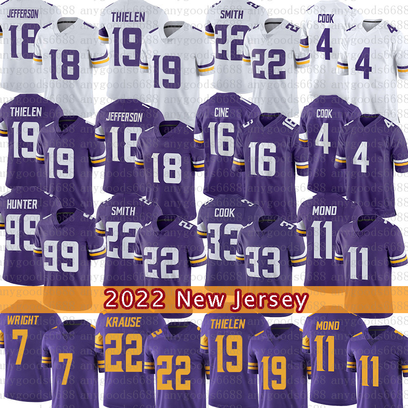 Men Justin Jefferson Jersey Football Adam Thielen Lewis Cine Za'Darius Smith Dalvin Cook Harrison Smith Patrick Peterson Kirk Cousins Kellen Mond C.J. Ham Jim Marshall, Mens-weijingren
Men Justin Jefferson Jersey Football Adam Thielen Lewis Cine Za'Darius Smith Dalvin Cook Harrison Smith Patrick Peterson Kirk Cousins Kellen Mond C.J. Ham Jim Marshall, Mens-weijingren