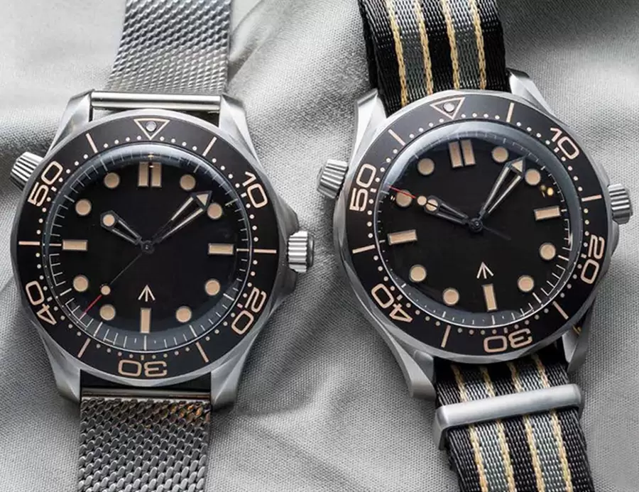 Ceramic Bezel 42mm No Time to Die Date Men Nato Mens Watches Automatic Movement Machinery Steel Watch bond 007 Skyfall 300M montre de luxe Wristwatch
Ceramic Bezel 42mm No Time to Die Date Men Nato Mens Watches Automatic Movement Machinery Steel Watch bond 007 Skyfall 300M montre de luxe Wristwatch