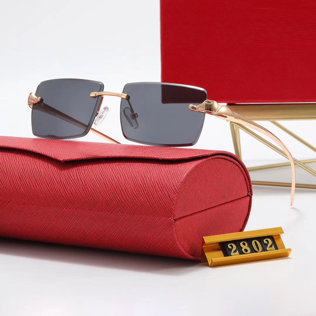 Pink Sunglae Men Deigner Glae Optical Frame C Shade Panther Sun glae for Women Rimle Fahion Retro Luxury Brand Metal Engraving Eyeglae