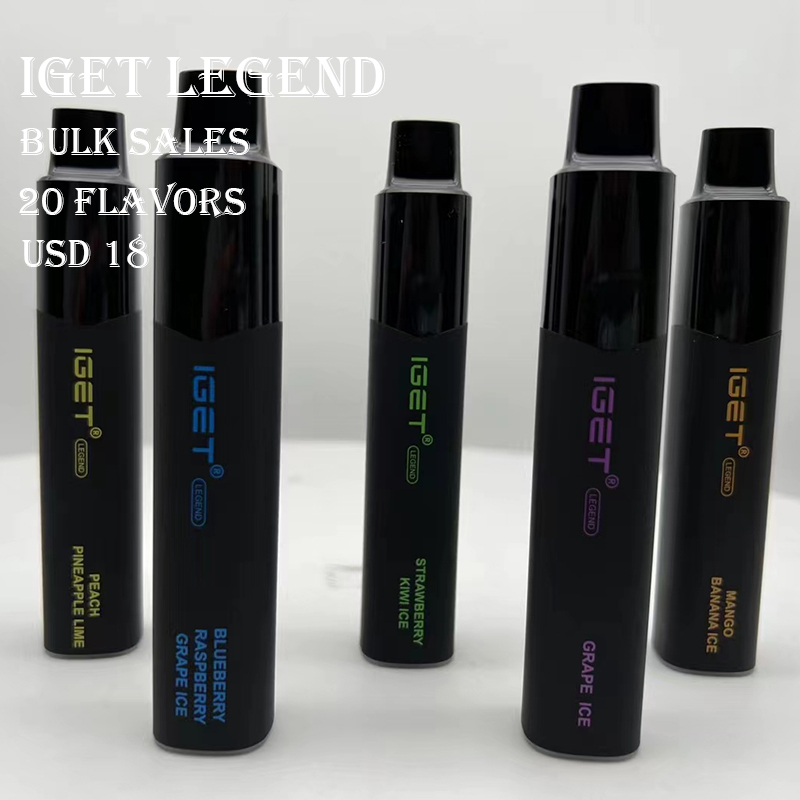 Iget Original IGET Legend Vape Pen Electronic Cigarettes Device Battery 12ml Pods Empty Original Vapors 4000Puffs Kit VS 3500puffs
Iget Original IGET Legend Vape Pen Electronic Cigarettes Device Battery 12ml Pods Empty Original Vapors 4000Puffs Kit VS 3500puffs