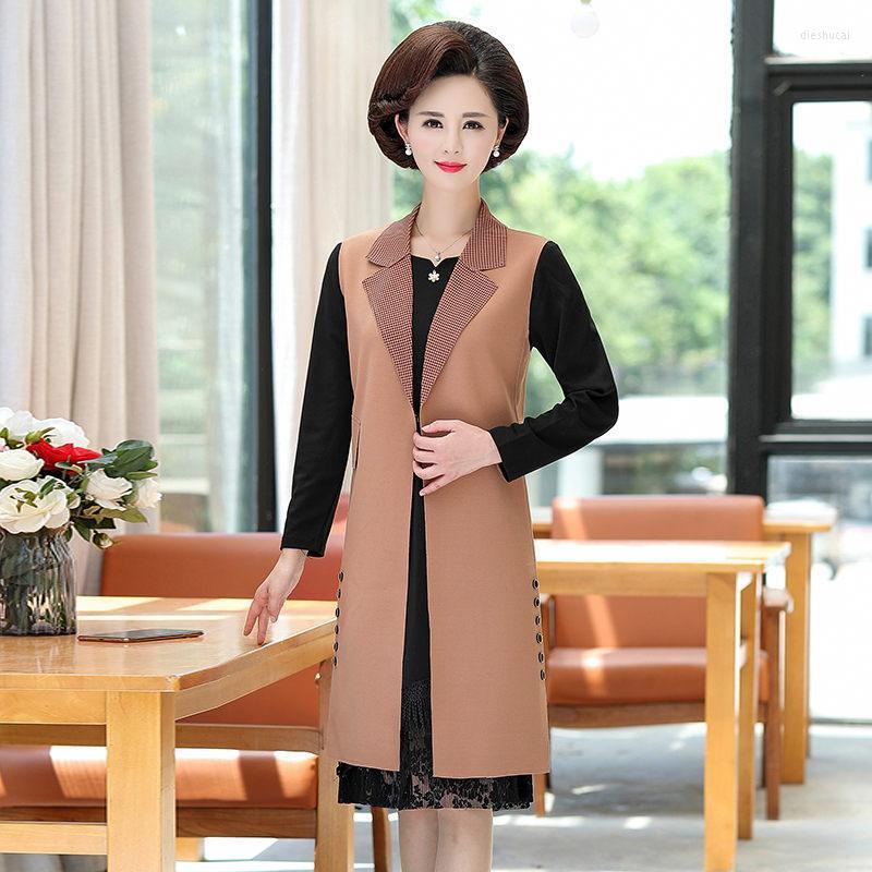Two Piece Dress Mother Temperament Two-piece Suits 2022 Spring Elegant Women's Vest Windbreaker Jacket Plus Size 5XL Clothes F2815, Wine red set
Two Piece Dress Mother Temperament Two-piece Suits 2022 Spring Elegant Women's Vest Windbreaker Jacket Plus Size 5XL Clothes F2815, Wine red set