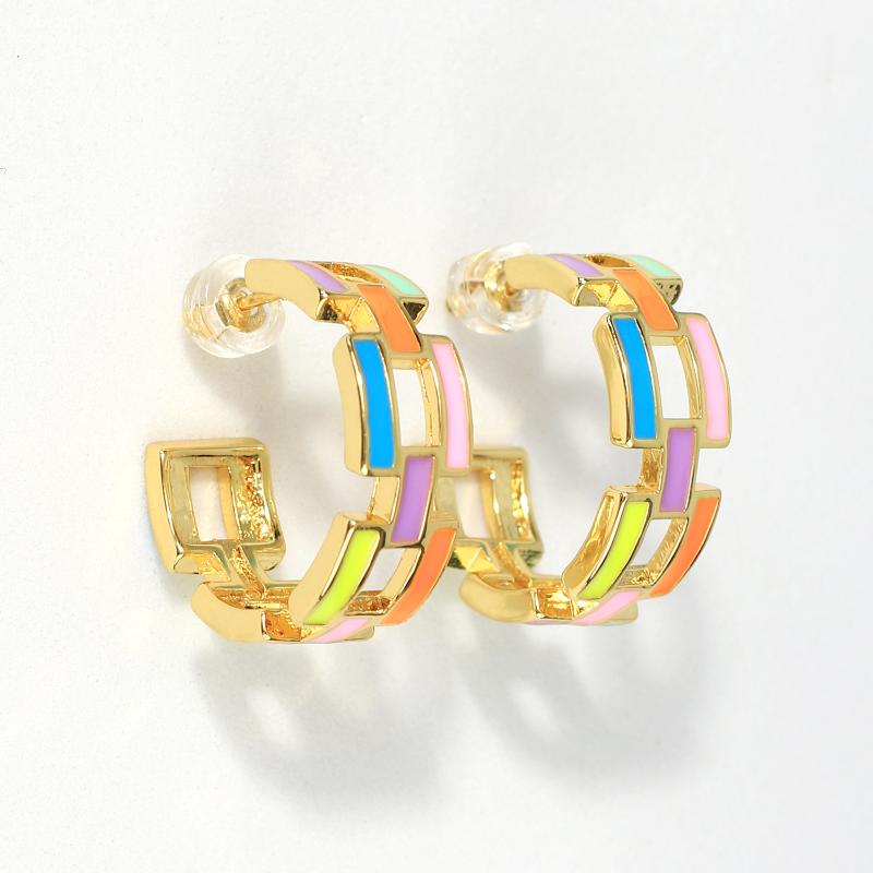 Hoop & Huggie C.QUAN CHI Fashion Luxury Stud Earring For Women Colorful Irregular C-shaped Earrings Piercing Dangler Girl Jewelry GiftsHoop
Hoop & Huggie C.QUAN CHI Fashion Luxury Stud Earring For Women Colorful Irregular C-shaped Earrings Piercing Dangler Girl Jewelry GiftsHoop