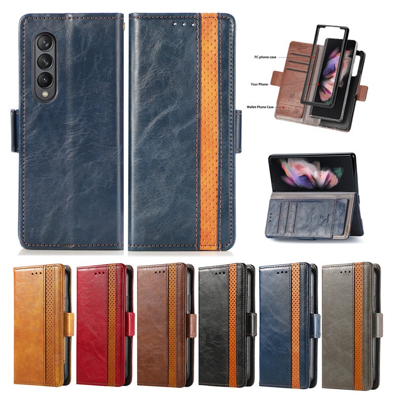 Cases for Samsung Z Fold 3 protector covers Folding screen flip business A52s 5G wallet leather case, One color 50pcs/lot
Cases for Samsung Z Fold 3 protector covers Folding screen flip business A52s 5G wallet leather case, One color 50pcs/lot