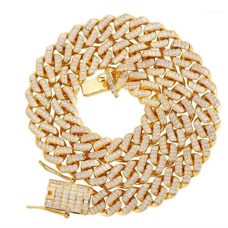 Hip Hop Claw Setting CZ Stone Bling Out 12mm Square Cuban Miami Link Chain Necklace For Men Rapper Jewelry Drop Chains
Hip Hop Claw Setting CZ Stone Bling Out 12mm Square Cuban Miami Link Chain Necklace For Men Rapper Jewelry Drop Chains