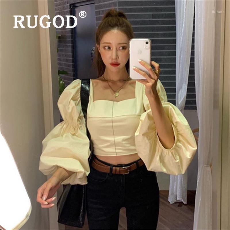 Women's Blouses & Shirts RUGOD Apricot Solid Blouse Women 2022 Korean Style Square Collar Puff Sleeve Long Extra Short Blusas Casual Lady Co
Women's Blouses & Shirts RUGOD Apricot Solid Blouse Women 2022 Korean Style Square Collar Puff Sleeve Long Extra Short Blusas Casual Lady Co