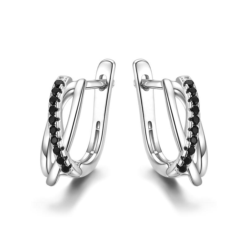 Hoop & Huggie Huitan Simple Women Earring Cross Black Stone Minimalist Gift Low-key Party Daily Wearable Fashion Female Jewelry Drop Ship
Hoop & Huggie Huitan Simple Women Earring Cross Black Stone Minimalist Gift Low-key Party Daily Wearable Fashion Female Jewelry Drop Ship