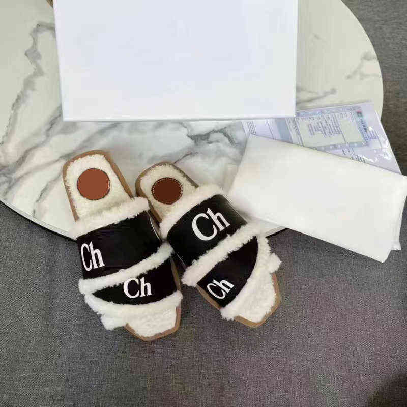 Designer Woody Wool Sandal Plush Sandals Retro Slippers Women Flat Muller Warm Shoes Leather Fox Fur Slipper Slide Rubber Bottom MFMO
Designer Woody Wool Sandal Plush Sandals Retro Slippers Women Flat Muller Warm Shoes Leather Fox Fur Slipper Slide Rubber Bottom MFMO